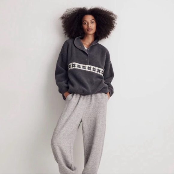 Madewell Resourced Sherpa Pullover - Picture 2 of 2